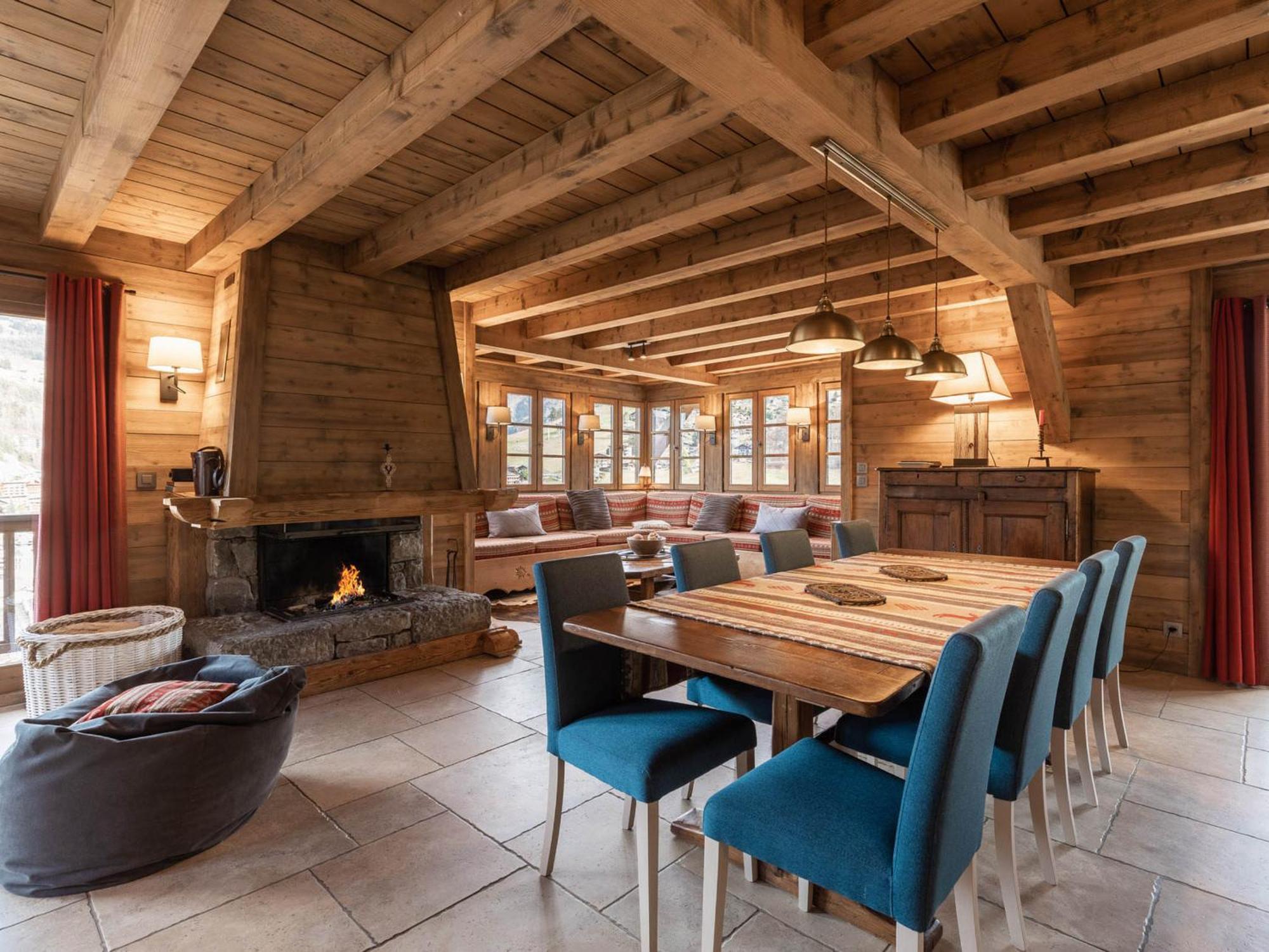 Chalet Pour 8 Avec Cheminee, Proche Des Pistes, Wifi, Garage, Non Fumeur - Fr-1-304-110 La Clusaz Exterior photo